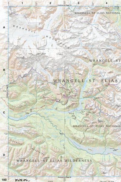 Alaska Atlas & Gazetteer Page 100