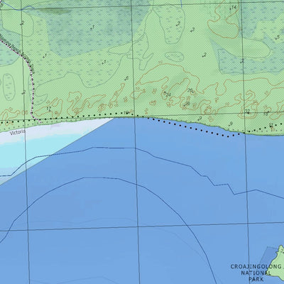 Getlost Map 8822-1 MALLACOOTA Victoria Topographic Map V15 1:25,000