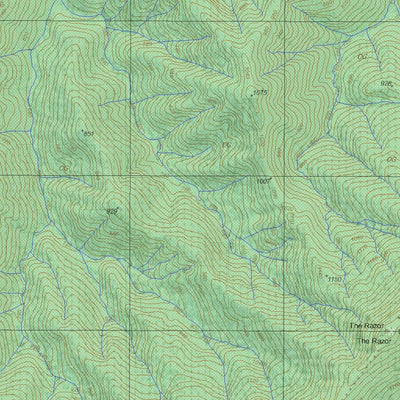 Getlost Map 8223-4 HOWITT Victoria Topographic Map V15 1:25,000
