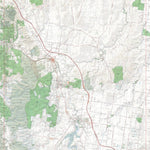 Getlost Map 7723-1 MALMSBURY Victoria Topographic Map V15 1:25,000