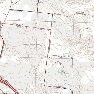 Getlost Map 7722-1 BACCHUS MARSH Victoria Topographic Map V15 1:25,000