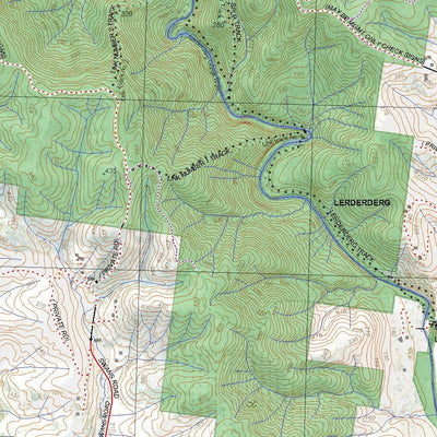 Getlost Map 7722-1 BACCHUS MARSH Victoria Topographic Map V15 1:25,000