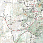 Getlost Map 7722-4 BALLAN Victoria Topographic Map V15 1:25,000