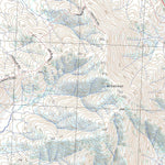 Getlost Map 7523-4 CROWLANDS Victoria Topographic Map V15 1:25,000