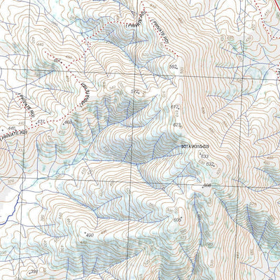 Getlost Map 7523-4 CROWLANDS Victoria Topographic Map V15 1:25,000