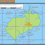 Mapa de la Isla Del Coco Preview 1