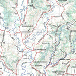 Getlost Map 9540 LISMORE NSW Topographic Map V15 1:75,000