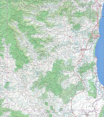 Getlost Map 9436 MACKSVILLE NSW Topographic Map V15 1:75,000