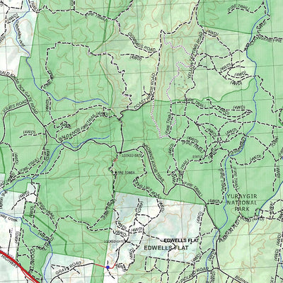 Getlost Map 9538 BARE POINT NSW Topographic Map V15 1:75,000