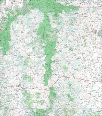 Getlost Map 9440 BONALBO NSW Topographic Map V15 1:75,000