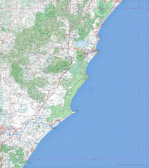 Getlost Map 9434 CAMDEN HAVEN NSW Topographic Map V15 1:75,000