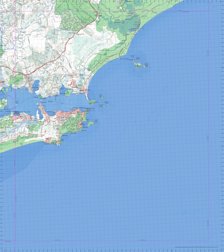 Getlost Map 9332 PORT STEPHENS NSW Topographic Map V15 1:75,000 by ...