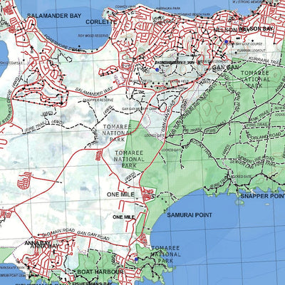 Getlost Map 9332 PORT STEPHENS NSW Topographic Map V15 1:75,000