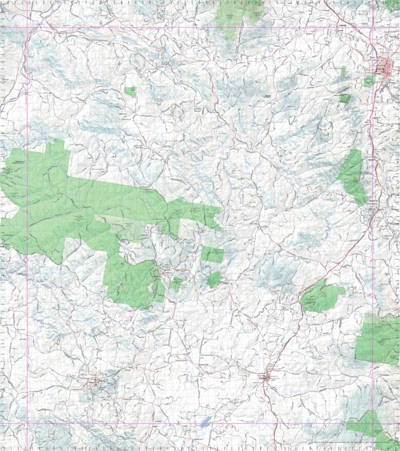 Getlost Map 9239 CLIVE NSW Topographic Map V15 1:75,000 by Getlost Maps ...