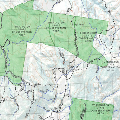 Getlost Map 9239 CLIVE NSW Topographic Map V15 1:75,000