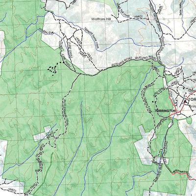 Getlost Map 9239 CLIVE NSW Topographic Map V15 1:75,000
