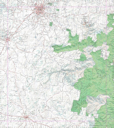 Getlost Map 9236 ARMIDALE NSW Topographic Map V15 1:75,000