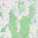 Getlost Map 9339 TENTERFIELD NSW Topographic Map V15 1:75,000