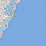 Getlost Map 9231 LAKE MACQUARIE NSW Topographic Map V15 1:75,000