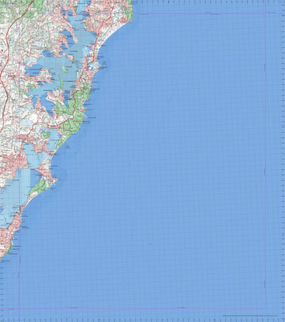 Getlost Map 9231 LAKE MACQUARIE NSW Topographic Map V15 1:75,000