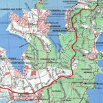 Getlost Map 9231 LAKE MACQUARIE NSW Topographic Map V15 1:75,000