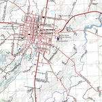Getlost Map 9238 GLEN INNES NSW Topographic Map V15 1:75,000