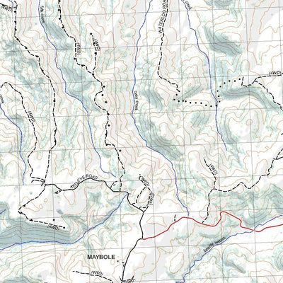 Getlost Map 9238 GLEN INNES NSW Topographic Map V15 1:75,000