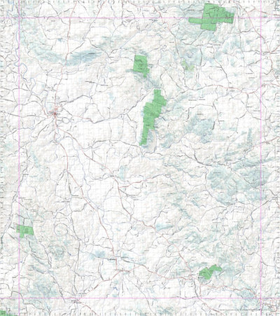 Getlost Map 9137 BUNDARRA NSW Topographic Map V15 1:75,000