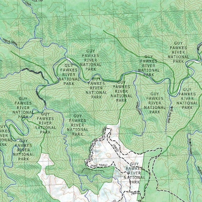 Getlost Map 9337 EBOR NSW Topographic Map V15 1:75,000