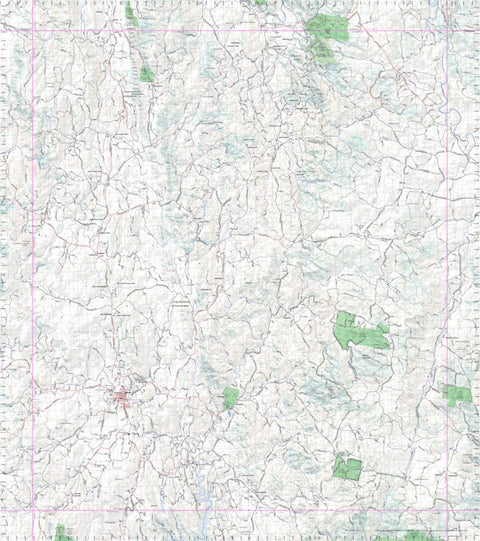 Getlost Map 9037 COBBADAH NSW Topographic Map V15 1:75,000