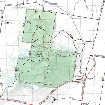 Getlost Map 8936 BOGGABRI NSW Topographic Map V15 1:75,000