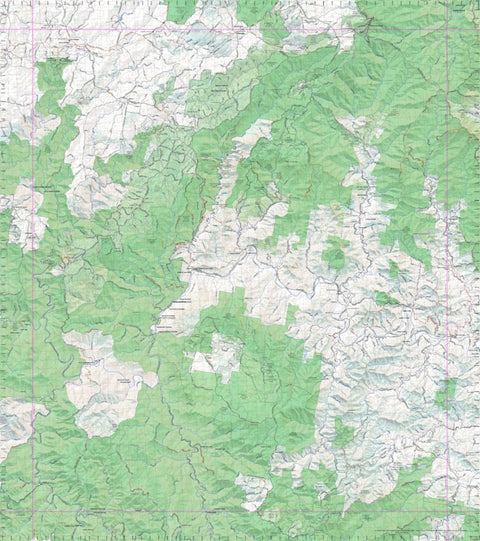 Getlost Map 9336 CARRAI NSW Topographic Map V15 1:75,000