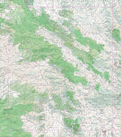 Getlost Map 9234 UPPER MANNING NSW Topographic Map V15 1:75,000
