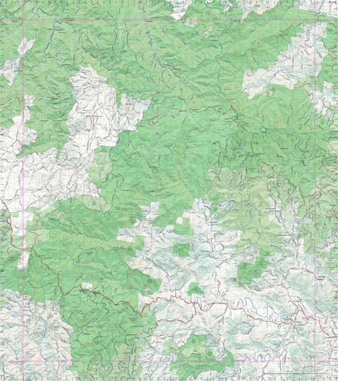 Getlost Map 9335 COWARRAL NSW Topographic Map V15 1:75,000