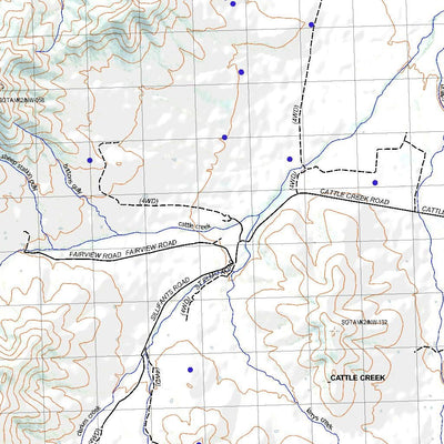 Getlost Map 8934 BLACKVILLE NSW Topographic Map V15 1:75,000