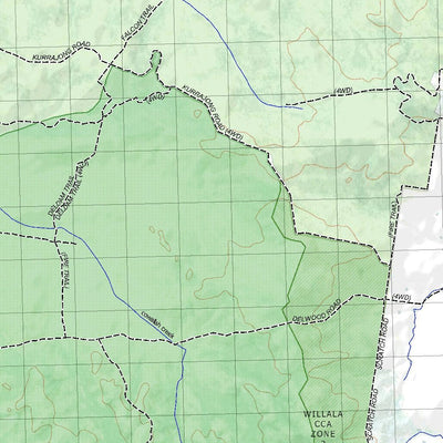 Getlost Map 8836 BAAN BAA NSW Topographic Map V15 1:75,000