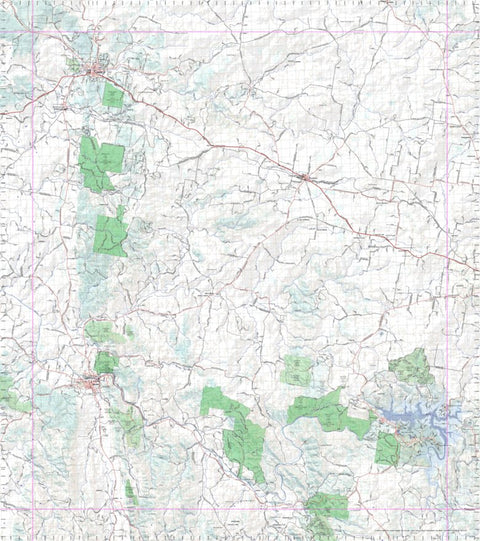 Getlost Map 9038 BINGARA NSW Topographic Map V15 1:75,000