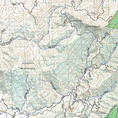 Getlost Map 9133 CAMBERWELL NSW Topographic Map V15 1:75,000