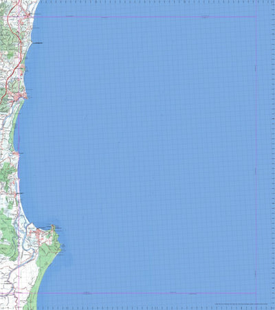 Getlost Map 9536 NAMBUCCA NSW Topographic Map V15 1:75,000