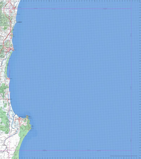 Getlost Map 9536 NAMBUCCA NSW Topographic Map V15 1:75,000