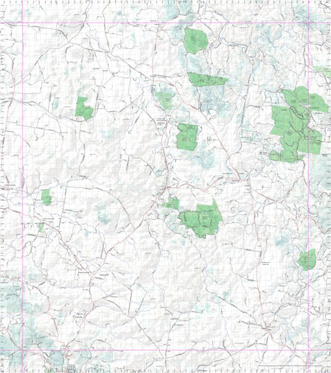 Getlost Map 9039 YALLAROI NSW Topographic Map V15 1:75,000