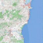 Getlost Map 9028 KIAMA NSW Topographic Map V15 1:75,000