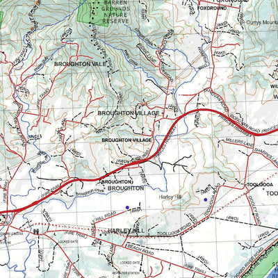 Getlost Map 9028 KIAMA NSW Topographic Map V15 1:75,000