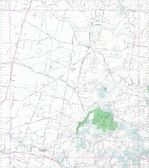 Getlost Map 8939 CROPPA CREEK NSW Topographic Map V15 1:75,000
