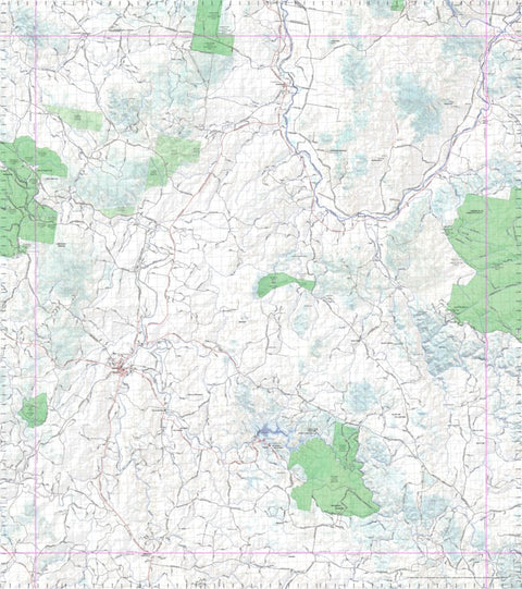 Getlost Map 9139 ASHFORD NSW Topographic Map V15 1:75,000