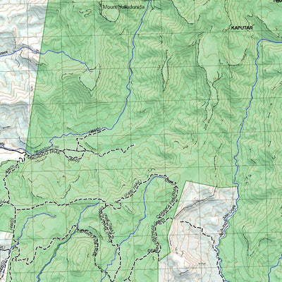 Getlost Map 8937 HORTON NSW Topographic Map V15 1:75,000