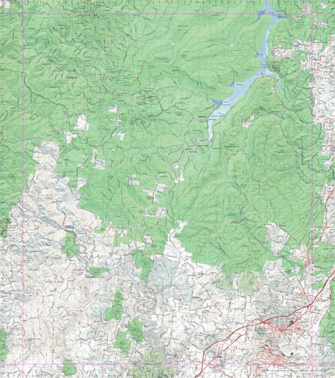 Getlost Map 8929 BURRAGORANG NSW Topographic Map V15 1:75,000