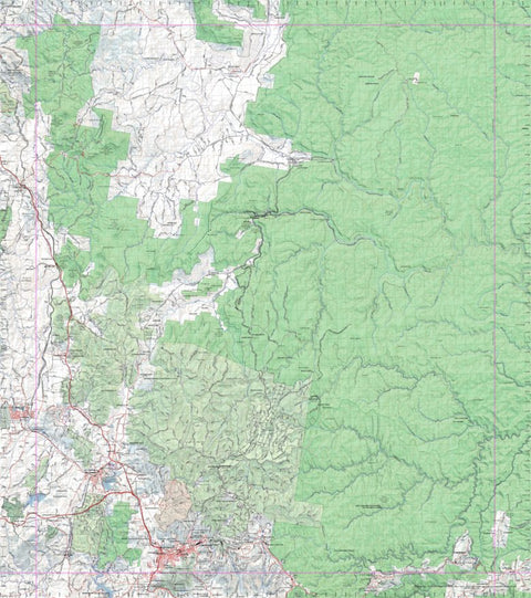 Getlost Map 8931 WALLERAWANG NSW Topographic Map V15 1:75,000