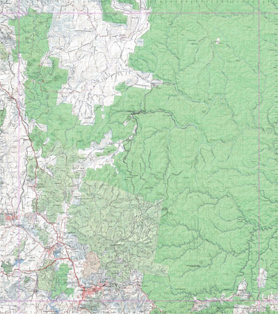 Getlost Map 8931 WALLERAWANG NSW Topographic Map V15 1:75,000