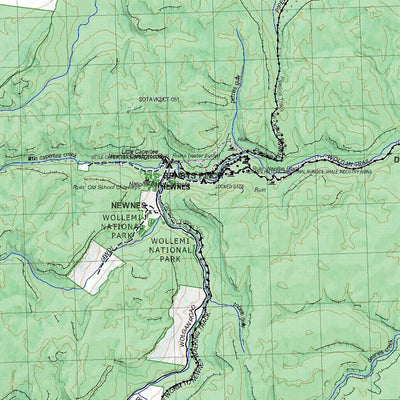 Getlost Map 8931 WALLERAWANG NSW Topographic Map V15 1:75,000